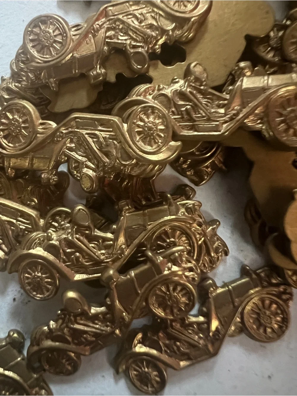 Art Deco Car Charms Vintage Car charms lot Jewelry Making Art